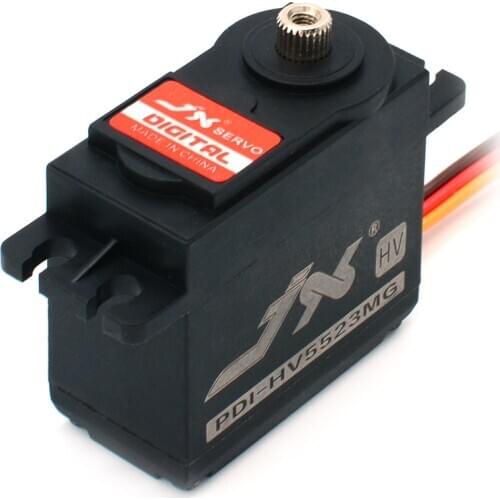 Pdi-Hv5523Mg Jx 23Kg Servo 8.4V Hv 0.16 Sec Metal Gear Standard Servo for 1:8 1:10 Rc Car Robot Airplane Spare Part Axial Scx10