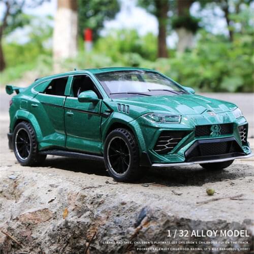 1:32 URUS SUV Alloy Sports Car Model Diecast & Toy Vehicles Metal Car Model Simulation Sound Light Collectible Children Toy Gift