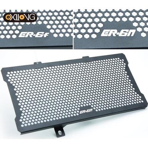 For Kawasaki Ninja 650 ER6N ER-6N ER 6N ER6F 2013 2014 2015 2016 Motorcycle Part Radiator Guard Protector Grille Grill Cover