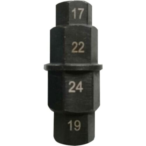 Motorbike Wheels Steel Motorcycle Front Axle Socket Driver Spanner Spindle Sleeve Auto Hex Key 17mm 19mm 22mm 24mm