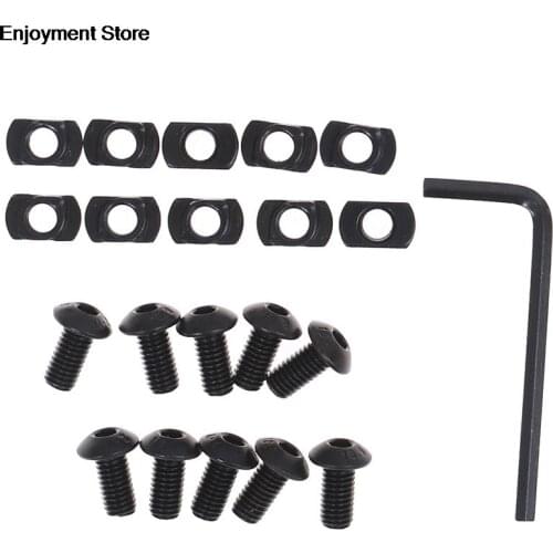 Screw And Nut Replacement Kit For M-Lok Handguard Rail Sections Hunting