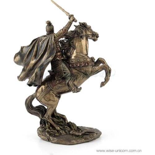 Three Kingdoms characters birthday gifts Home decoration factory direct sale hot sale Decoration of Statue Privileges Figure scu