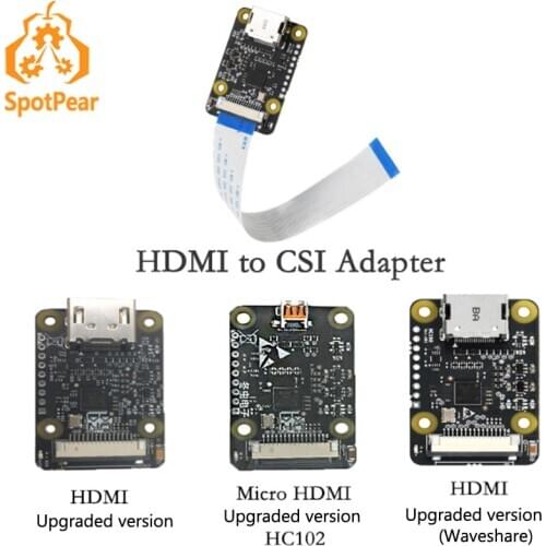 Raspberry Pi camera HDMI to CSI-2 Board HDMI input supports up to 1080p 30fps Upgraded version