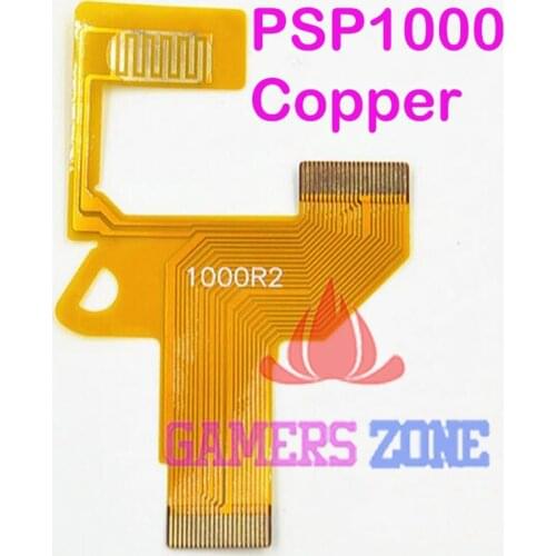 Right Keypad Flex Ribbon Cable ABXY Buttons Keypads for PSP1000 Function Button Copper