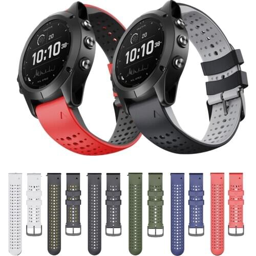 Watchband for Garmin Fenix 5 5 Plus Forerunner 935 945 Strap For Fenix 6 6Pro Approach S60 S62 Quick Release Easy fit Wrist Band