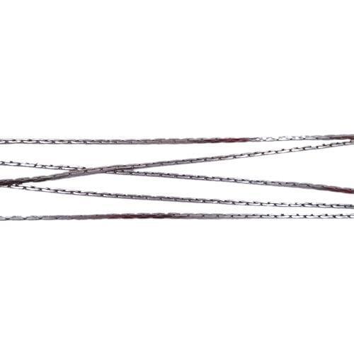 Rhodium Plated 100m 0.8mm Thin Snake Chains Link Chain Findings for Jewelry Making SNC-04