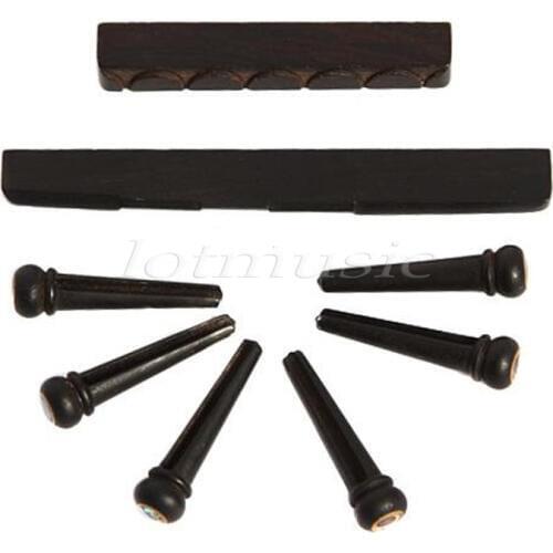 Saddle /Nuts /Pins(Brass Circle) for Classical Guitar