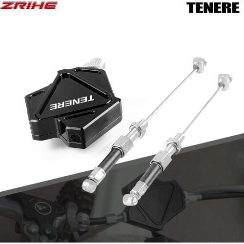 Tenere700 Motorcycle Accessories Stunt Clutch Pull Cable Lever Replacement Easy System For YAMAHA Tenere 700 2019+ With logo