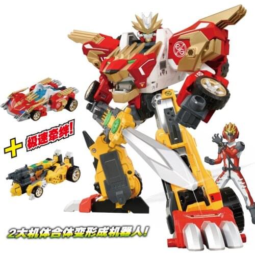 TOMY Tomica Earth Pioneer EG01 Transformation Car Robot Model Power Lion Panther Deformed Collectible Boys Toy