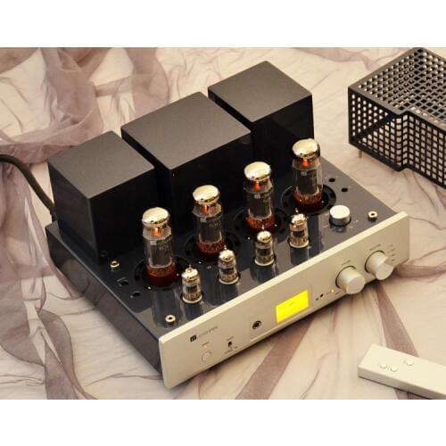 MUZISHARE X5 push-pull tube amplifier handmade scaffolding integrated lamp amp MZSX5