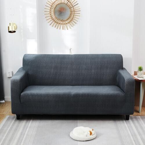 Solid Color Sofa Cover Big Elasticity Stretch Couch Cover Loveseat Sofa Corner Sofa Towel Furniture Cover 1/2/3/4 Seater