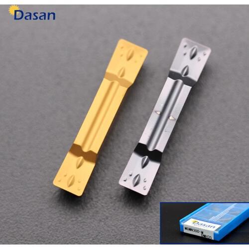 10PCS MGMN600 MGMM500 M 5mm 6mm Carbide Inserts Hig Quality Grooving Blade Parting off CNC Lathe Slot Cutter Tool for Metal