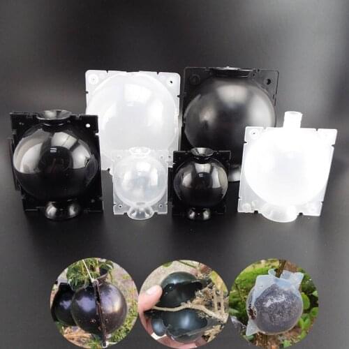 5pcs Plant Root Growing Box High Pressure Gardening Plant Root Ball Breeding Case for Garden Grafting Rooting Box