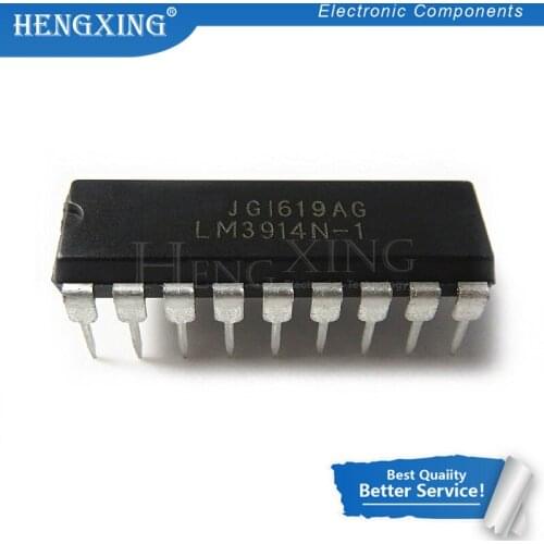5pcs/lot LM3914N-1 LM3914N LM3914 DIP-18 In Stock