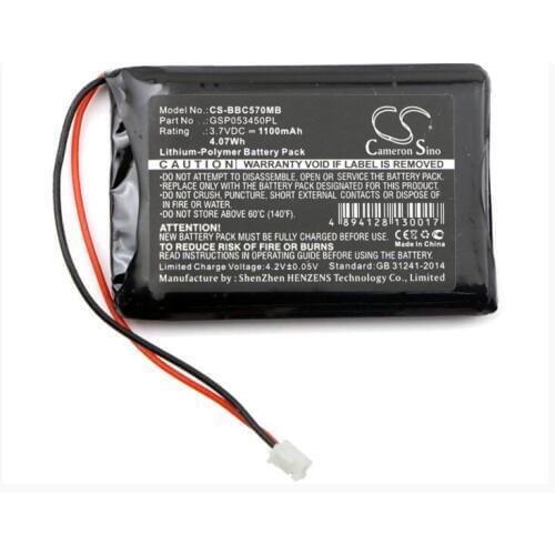 Cameron Sino 1100mAh battery for BABYALARM BC-5700D Neonate GSP053450PL BabyPhone Battery