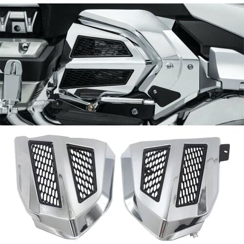 Engine Transmission Covers Chrome or Black For Honda Gold Wing GL1800 GL1800 F6B 2018-2021 2020 Fairing Radiator Grille Cover