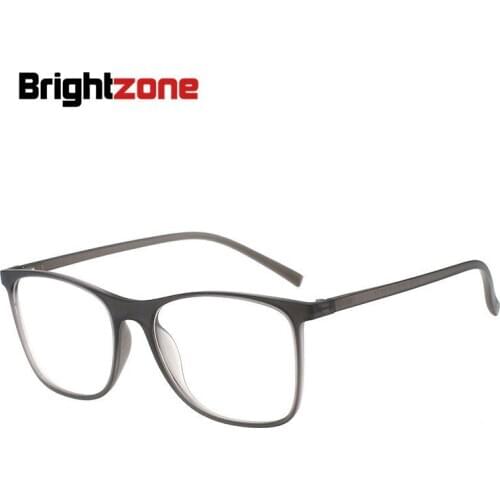 Brightzone European Trends Rectangle TR90 Literature Student Optician Recommend Full Glasses Women Frame Eyeglasses Spectacles