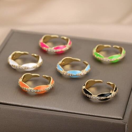 Кольца с кристаллами HPTOTMG China At AliExpress