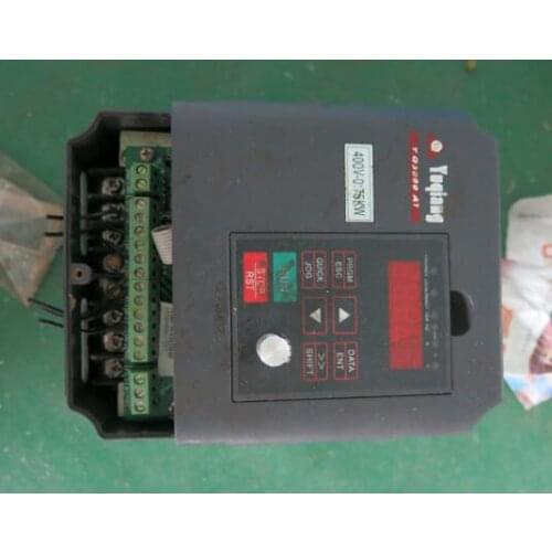 Inverter YQ3000-A7400P7G 380V 0.75KW , Used one , 90% appearance new , 3 months warranty , fastly shipping