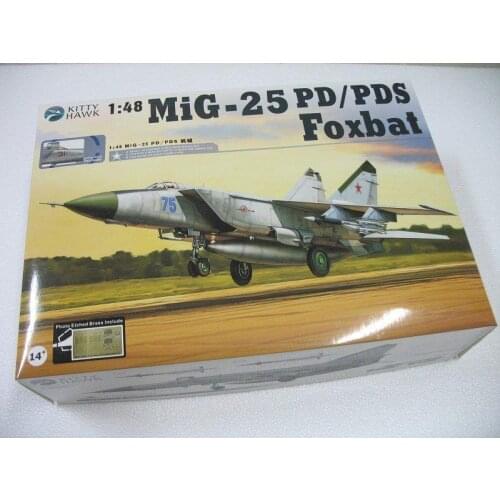 Kitty Hawk 80119 1/48 MIG-25 P/PD Foxbat Assembly model New