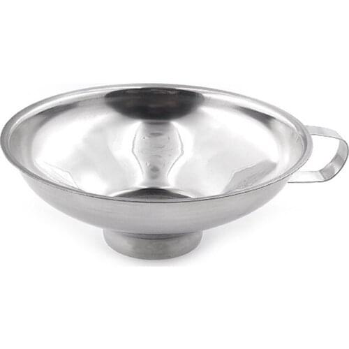 Stainless Steel Canning Funnel for Wide and Regular Jars Kitchen Funnel Mason Jar Funnel With Handle Kitchen Supply WXV Sale