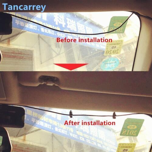 8Pcs/Lot Car Fixed clamp Sticker FOR citroen c4 cruze mitsubishi outlander outlander nissan tiida priora volvo Accessories