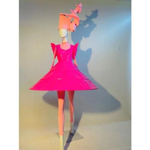 Nightclub bar party ds gogo stage show wear DJ cloth Carnival candy color park parade costume