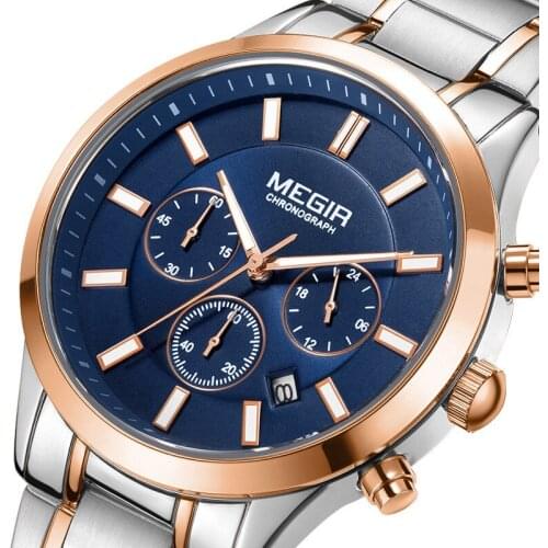 2021 New Casual Watch for Men Stainless Steel Business Date Clock Waterproof Luminous Watches Luxury Sport Quartz Wristwatch