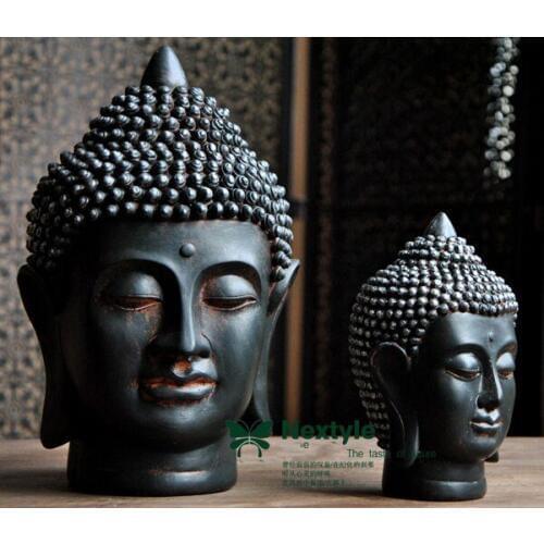 Wholesale Buddha figure # HOME family ROOM TOP efficacious Protection Talisman # Retro Buddhism FENG SHUI Buddha statue