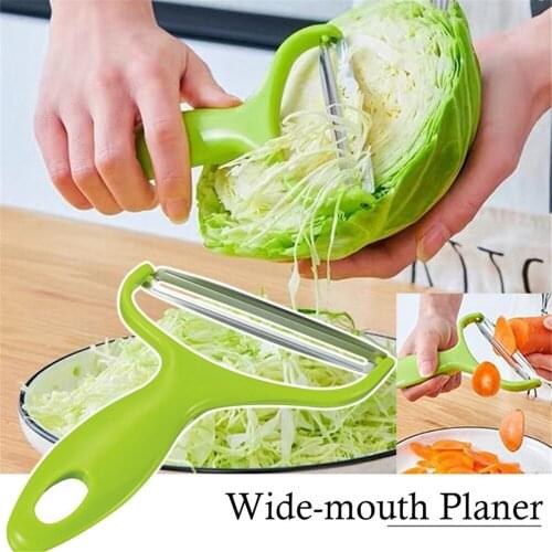 Vegetable Peeler Wide Mouth Grater For Cabbage Fruits Vegetables Potato Peeler Carrot Slicer Kitchen Accessories Cooking Tools