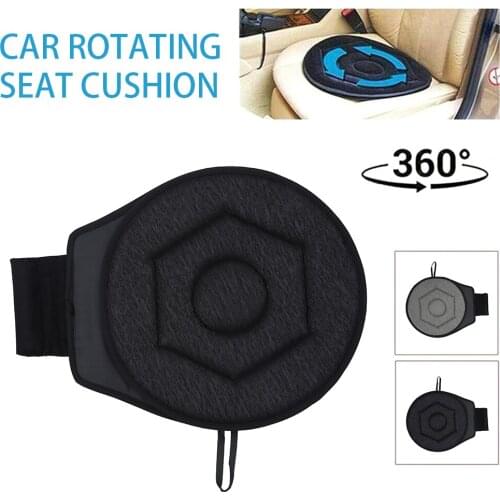 Portable Seat Cushion 360 Degree for Home Sofa Car Office Siesta Old Man Soft Seat Mats Rotation Car Cushion Pregnant Women