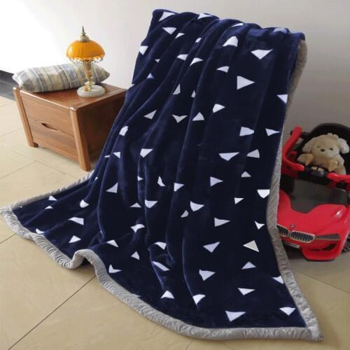 Hot winter thick raschel blanket super soft warm blanket throw on sofa / bed thicker2 ~ 4kg weight