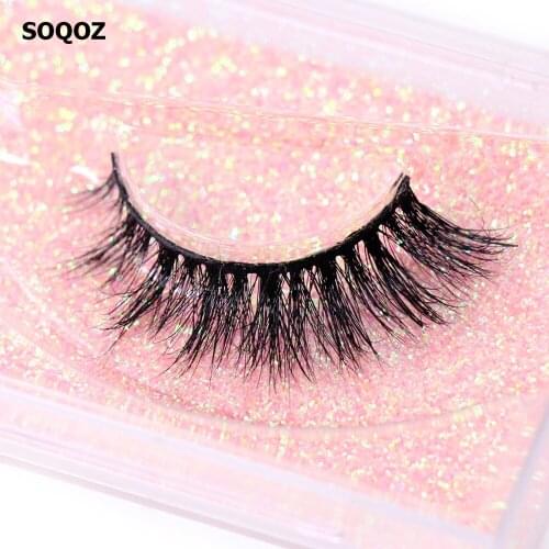 Makeup Lashes Natural 3D False Eyelashes Fluffy Soft Fake Lashes Makeup kit Mink Lashes Extension Mink Reusable Eyelashes