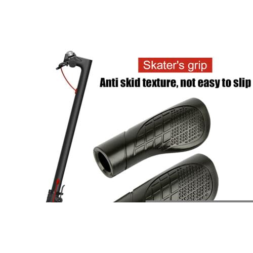 2pcs Mountain Bike Handlebar Cover Handle Grips E-Scooter Hand Grips Fixed Gear Anti-Skid Skateboard Handlebar for M365