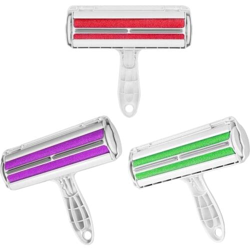 Pet Hair Removal Brush Roller Stick Hair Removal Device Float Hair Cleaning Brush Cat Dog Cleaning Lint Remover Comb Fuzz Shaver