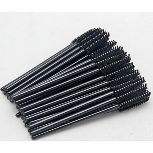 50Pcs/pack Eyelash Extension Disposable Eyebrow brush Mascara Wand Applicator Spoolers Eye Lashes Cosmetic Brushes makeup tools