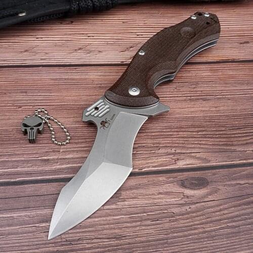 HWZBBEN S35VN Folding Knife Tactical Survival Pocket Knives Hunting Camping Military Survival Self-defense Knife EDC Multi Tools