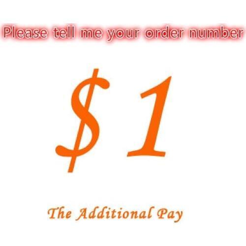 1 Additional Pay on Your Order for price difference