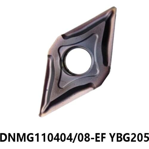 100% Original DNMG110404-EF DNMG110408-EF YBG205 Carbide Inserts for Stainless Steel DNMG 110404 110408 10pcs/box