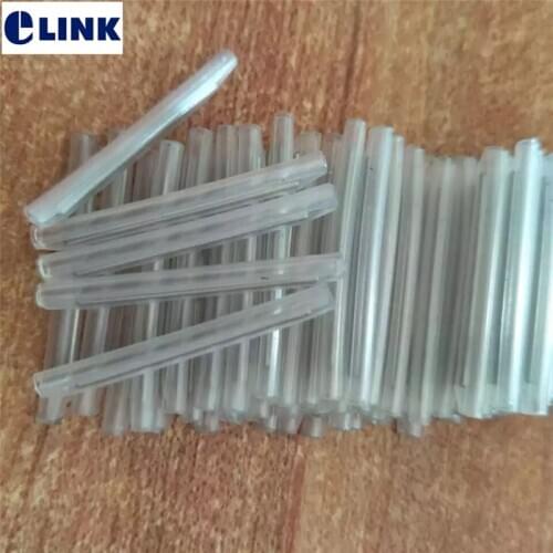 1000pcs fiber fusion sleeve 1.5 steel needle 60 45 40 mm length protective sleeve stainless steel rod passed the salt spray test