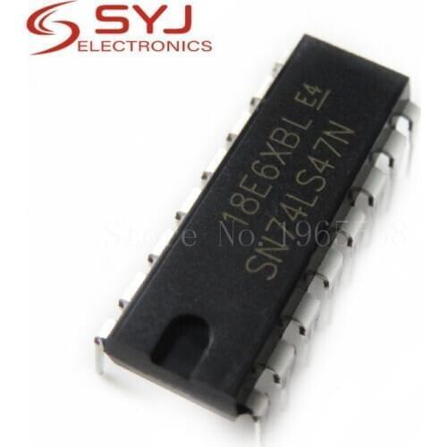 10cs/lot SN74LS47N SN74LS47 74LS47N 74LS47 DIP-16 new original In Stock