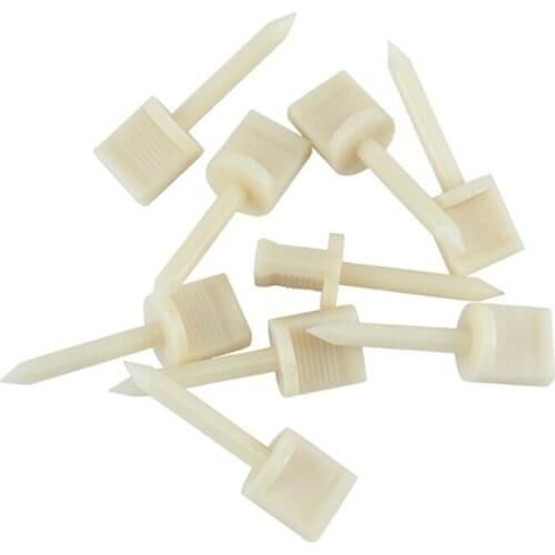 12pcs Plastic Professional Archery Hunting Shooting Target Nail Pins used to Fixed Target Paper