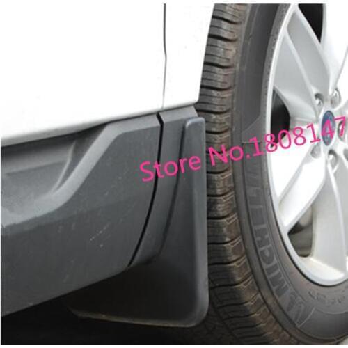 Car Styling Body Cover Plastic Fender Soft Mudguard Protection Flap Splash Mud Guard Frame 4pcs For Ford EDGE 2015 2016 2017