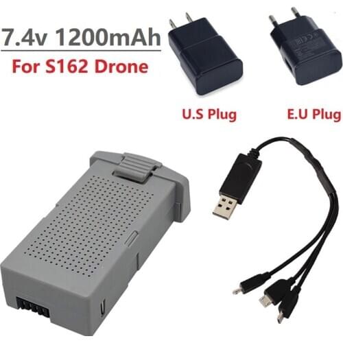 Original Battery for S162 / S162PRO GPS Drone RC Quadcopter spare parts 7.4V 1200mAh Lipo battery for S162 / S162 PRO Drone