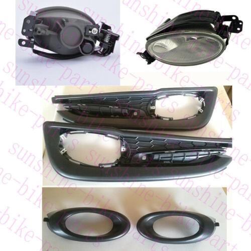Fit For Honda Civic 2013 2014 2015 Car Front Bumper LH&RH Fog Light Covers WITHOUTBULB 6PCS