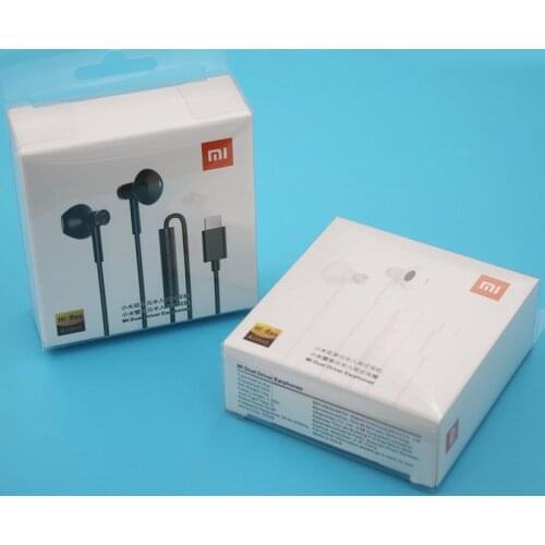 Xiaomi Type C Earphone For Mi 11 Ultra 10 10T Pro 10T Lite 9S Redmi K30S K40 Pro Sports Earbuds Dual Driver Half In-Ear Headsets