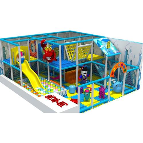 Exported to Ecuador Indoor Kids Playground CE Certified Soft Playground HZ-160314d