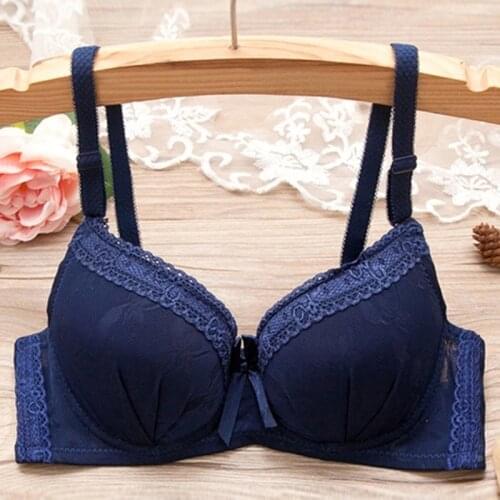 Quality Ladies Bra Fashion Jacquard Decor Bra Women Casual Solid Color Bra Ladies Sexy Patchwork Bra For Female