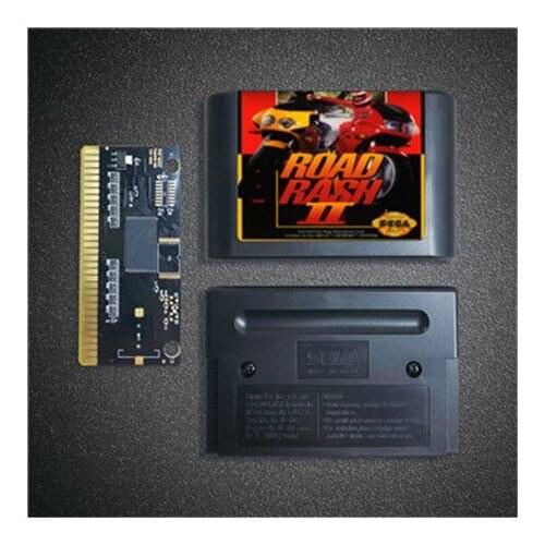 Road Rash 2 - 16 Bit MD Game Card for Sega Megadrive Genesis Video Game Console Cartridge