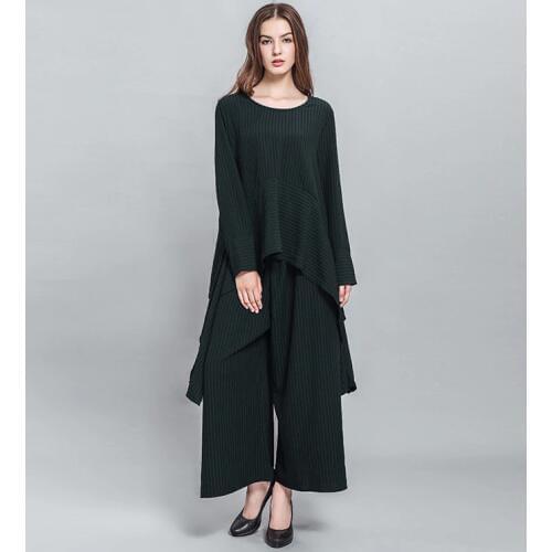 LuoYFF Women's Wide Trousers